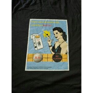 RARE Vintage Insane Red Ear Cigarettes Shirt